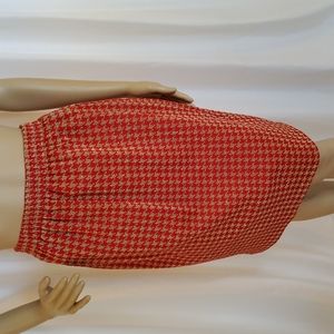 Vintage Maggie Sweet Houndstooth Skirt